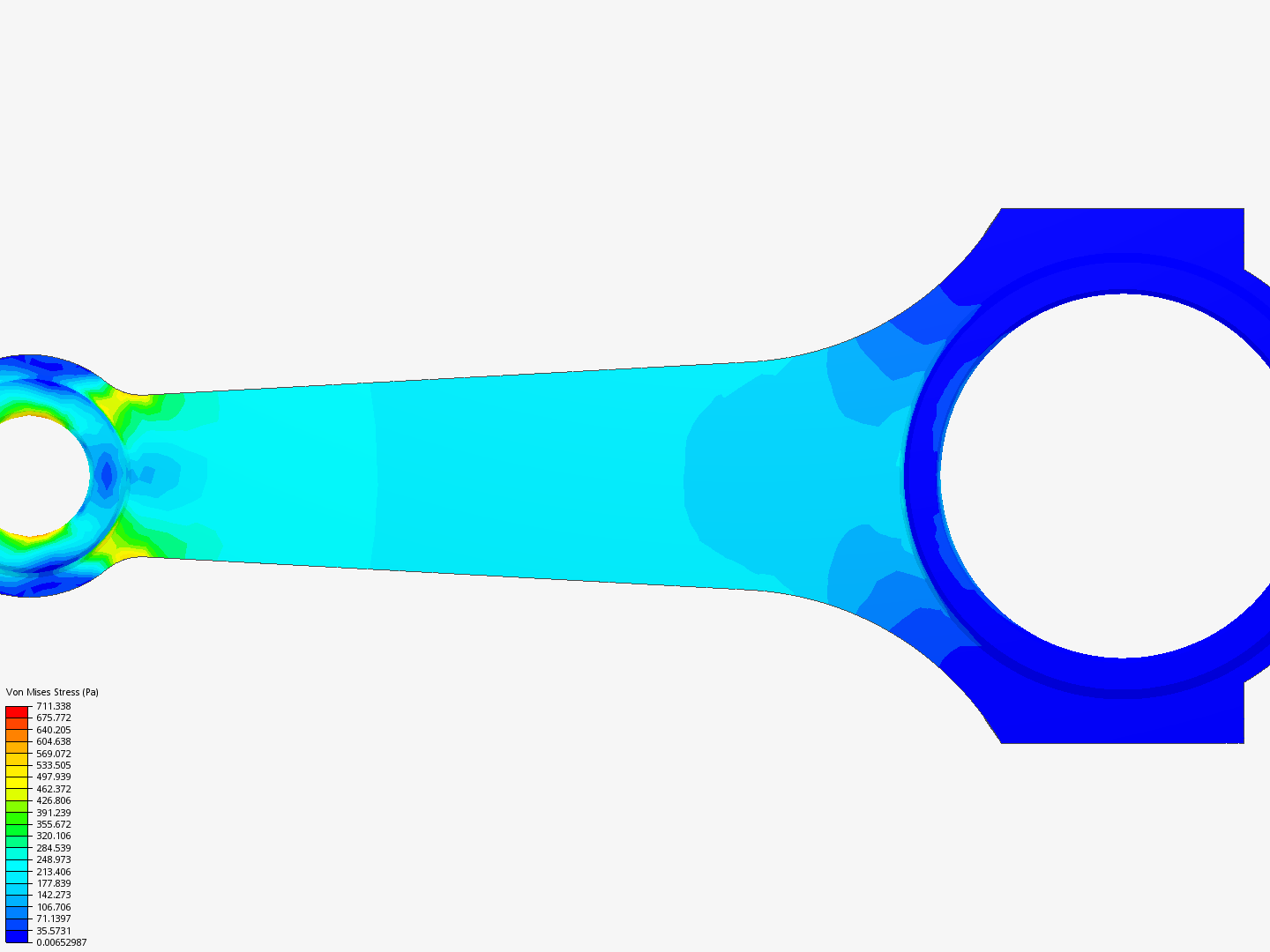 Tutorial 1: Connecting rod stress analysis image