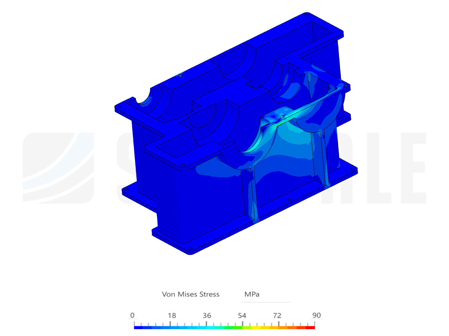 Gear Box Base Static Load Test image