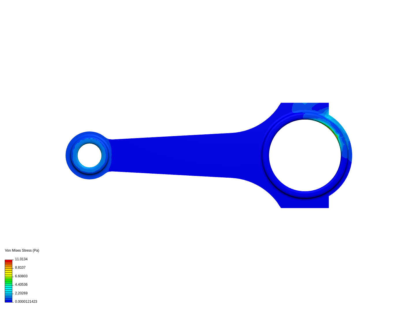 Tutorial 1: Connecting rod stress analysis image