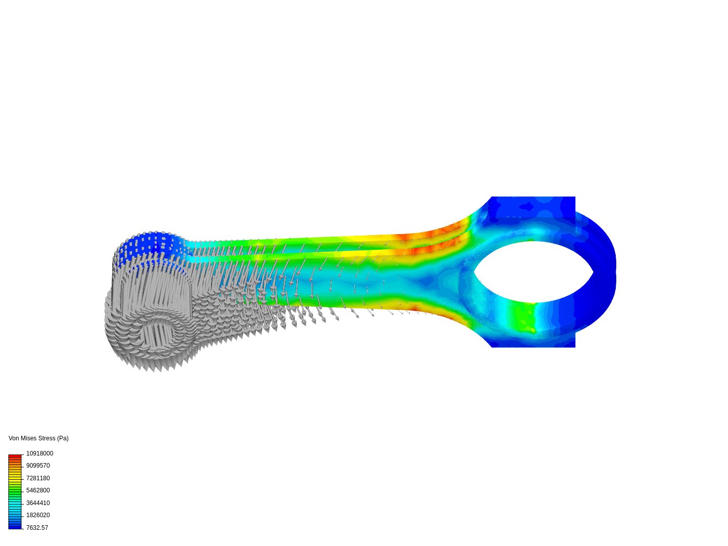 Tutorial 1: Connecting rod stress analysis image