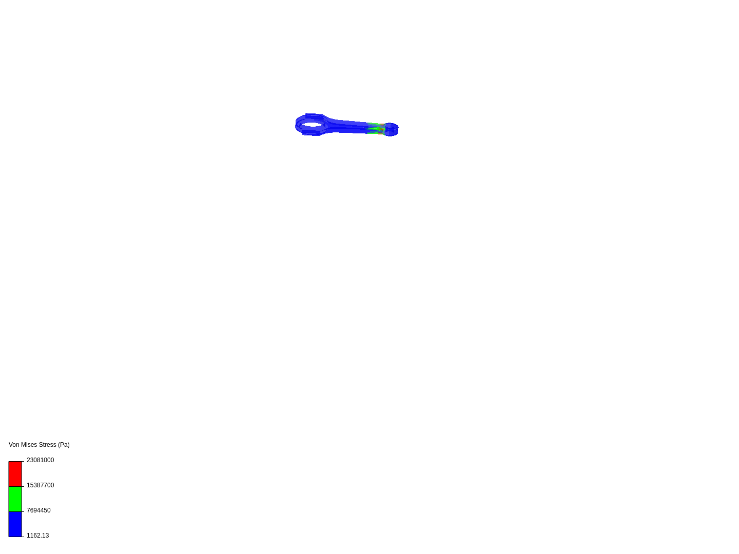 Tutorial 1: Connecting rod stress analysis image