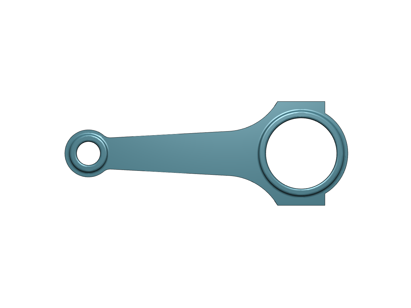 Tutorial-01: Connecting rod stress analysis image