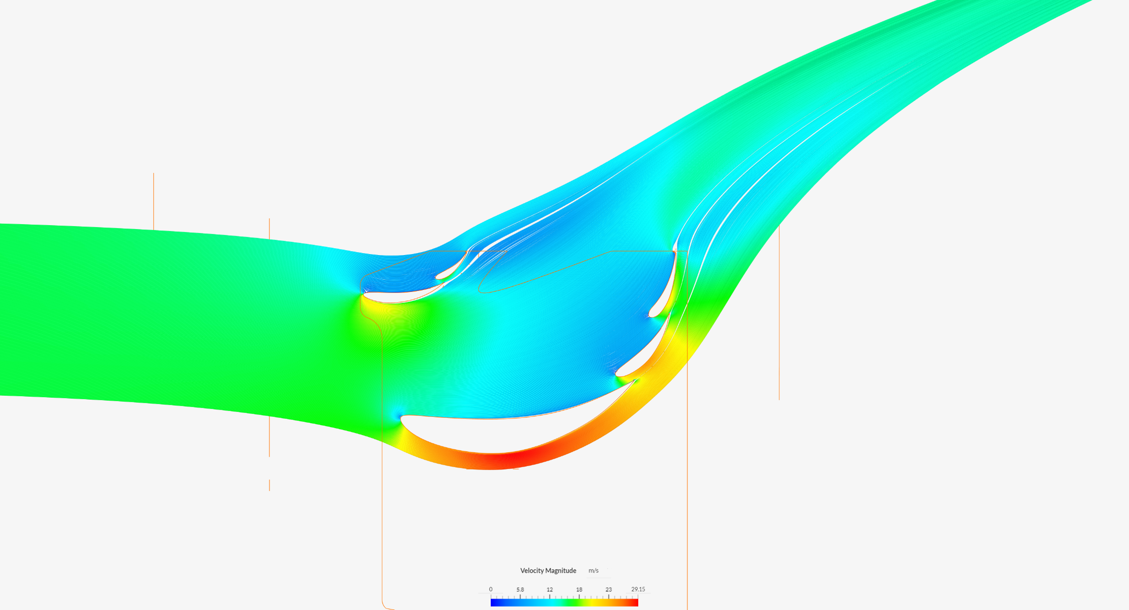 Rear Wing CFD image