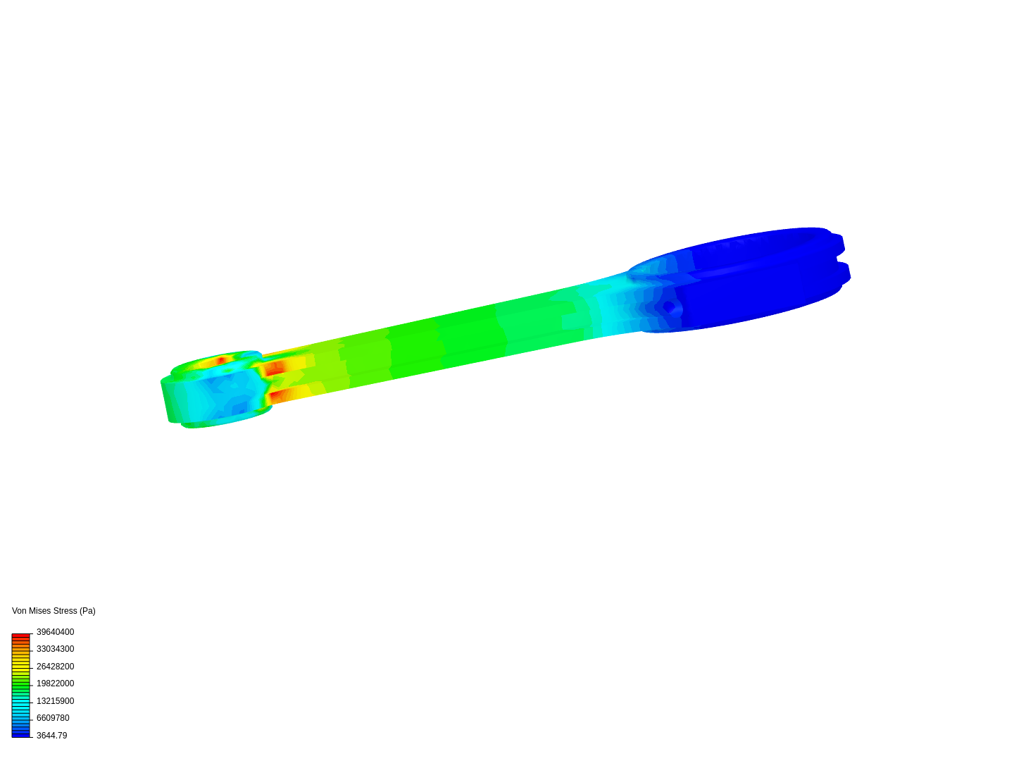 Tutorial 1: Connecting rod stress analysis image