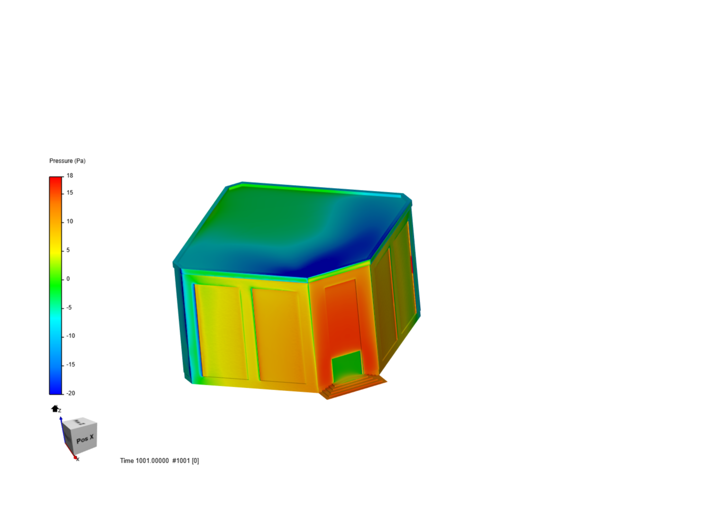 Natural Wind Ventilation using CFD- Simulation image