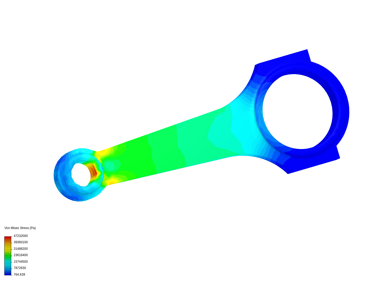 Tutorial 1: Connecting rod stress analysis image