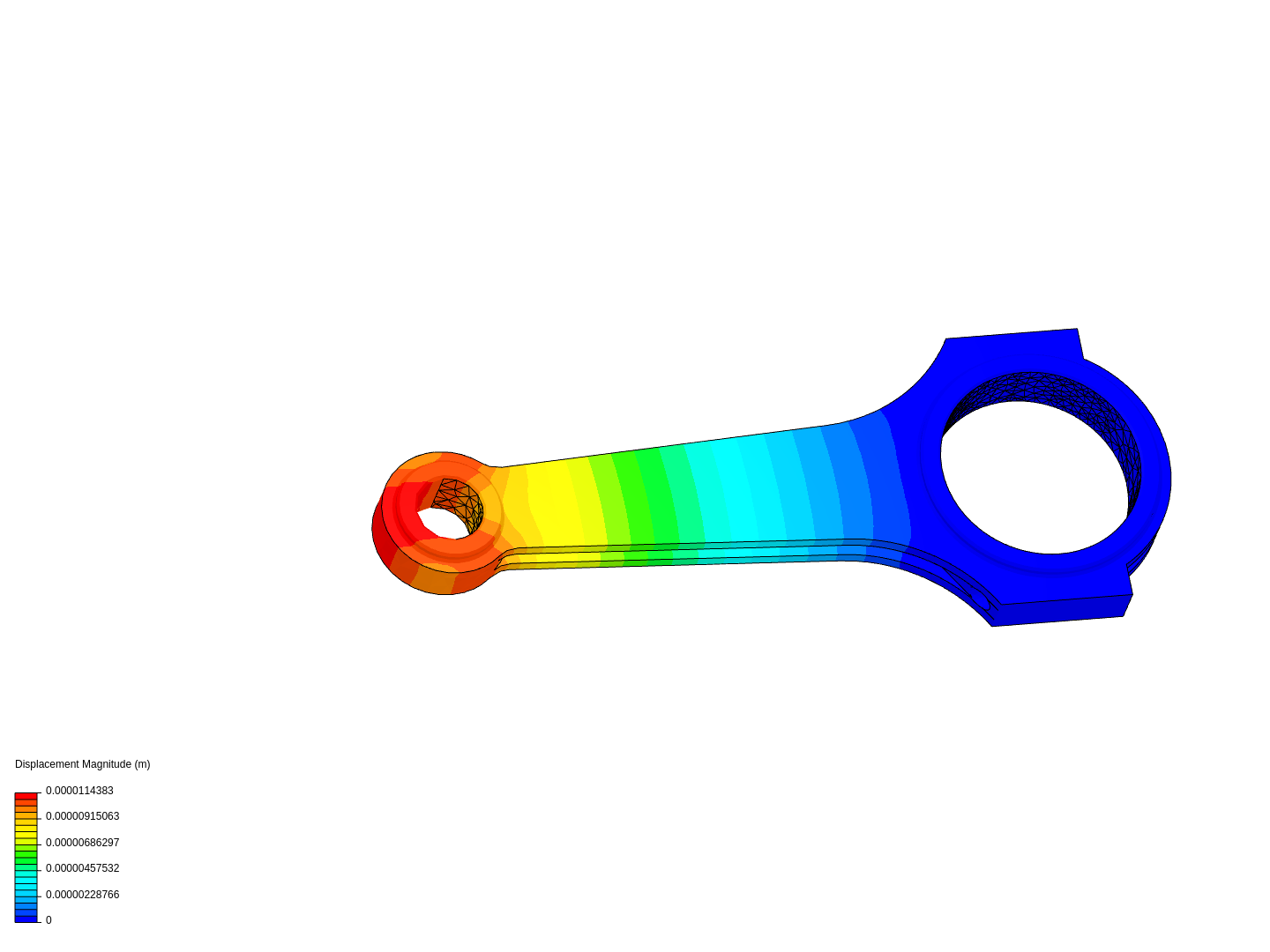 Tutorial 1: Connecting rod stress analysis image