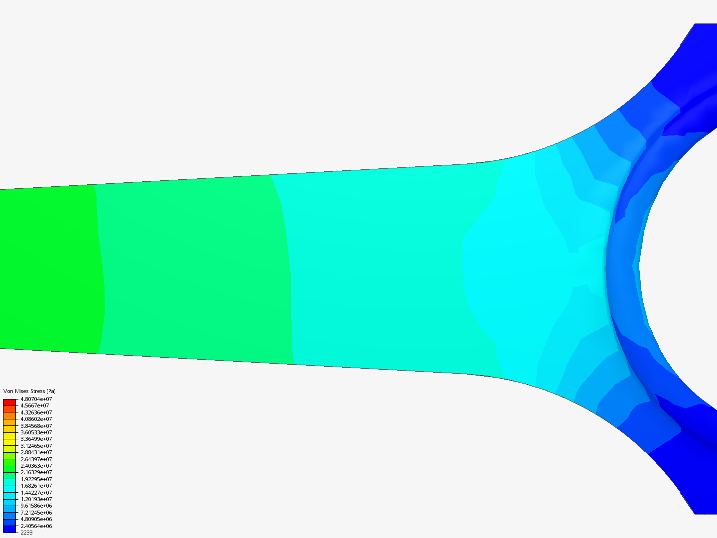 Tutorial 1: Connecting rod stress analysis image