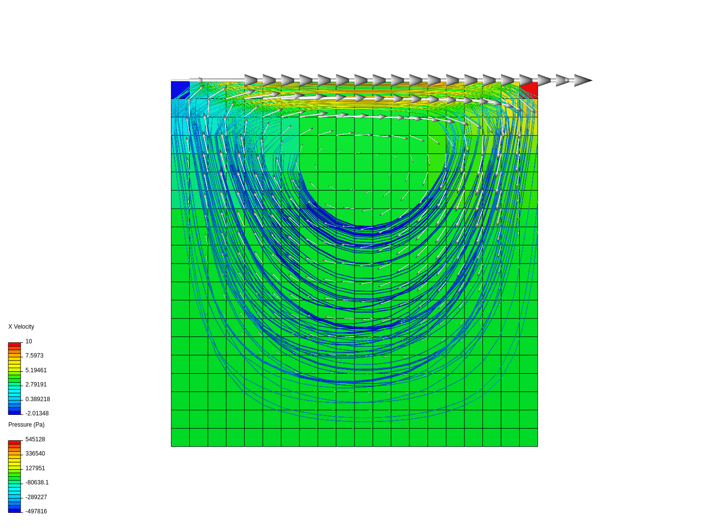 Lid-driven cavity image