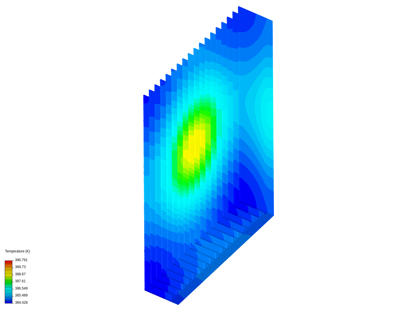 Tutorial: Heat Transfer in a Heat sink image