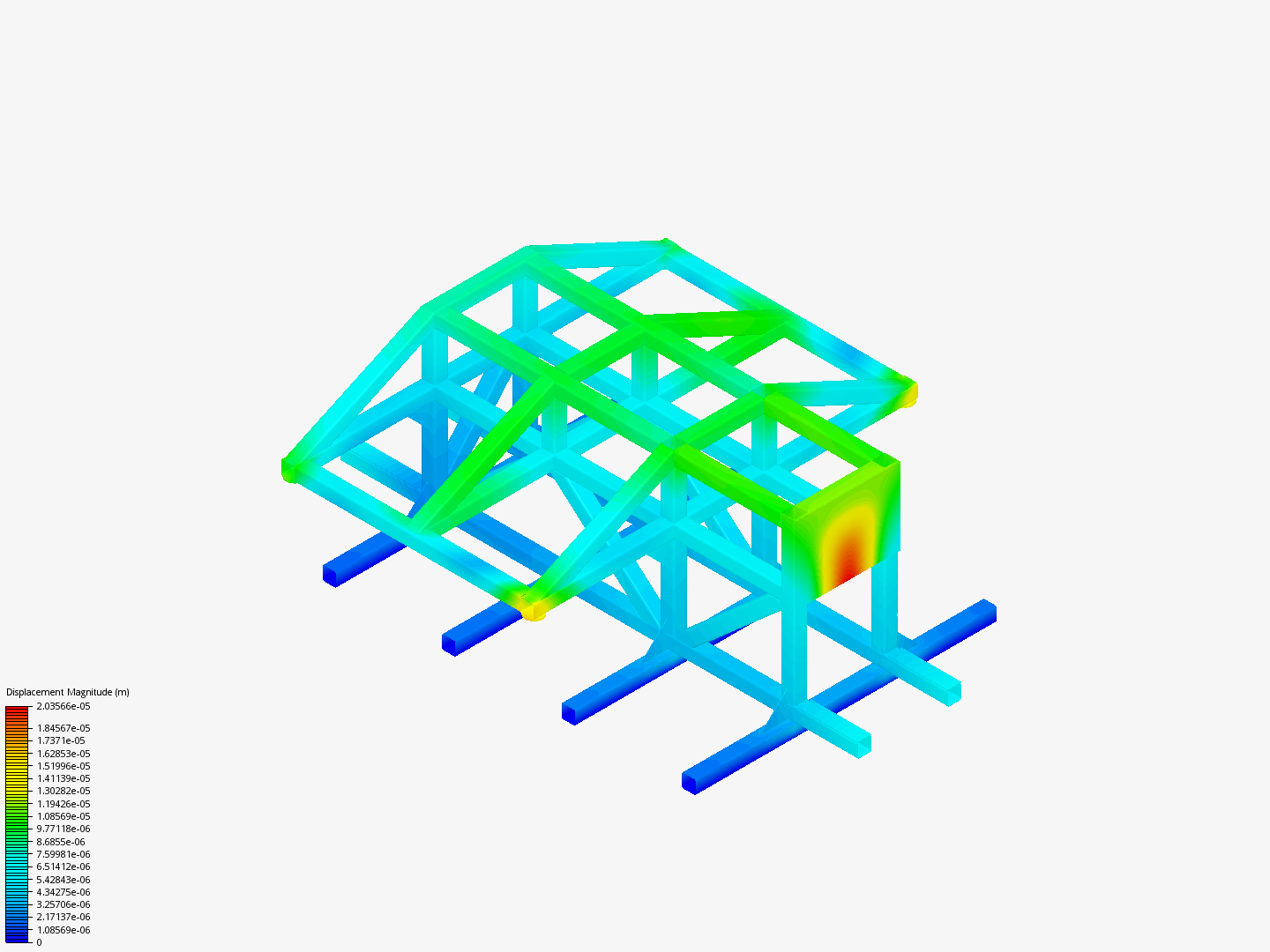 Rig frame reinforcement image