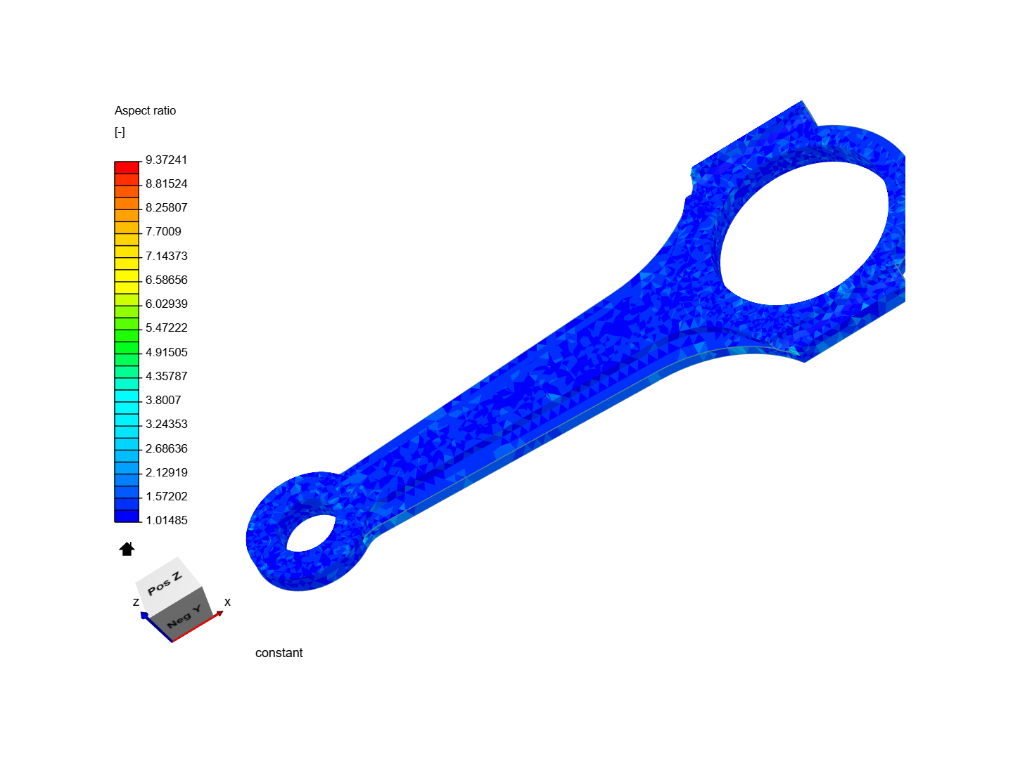 Tutorial 1: Connecting rod stress analysis image