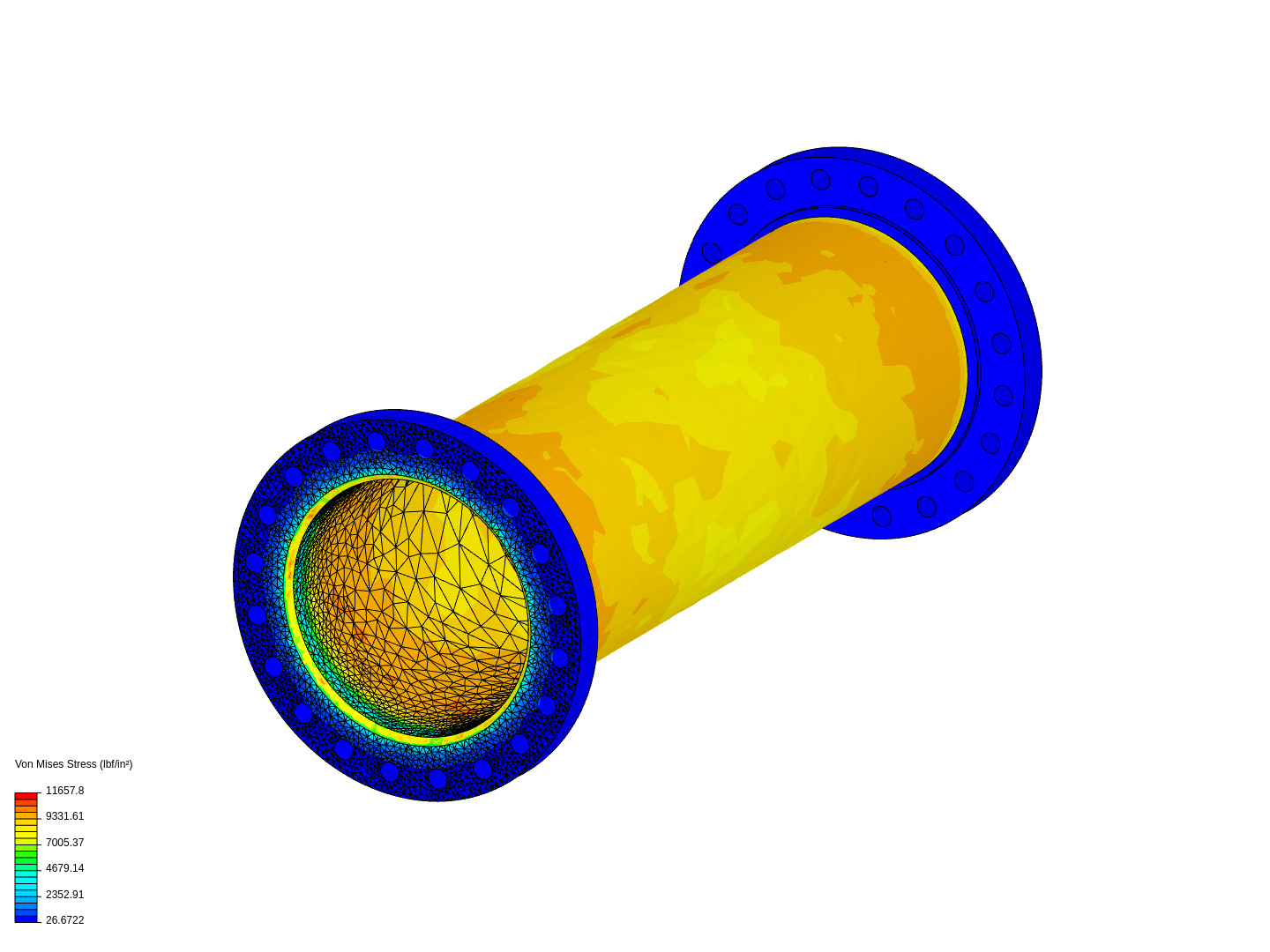 Jacket Pressure FEA image