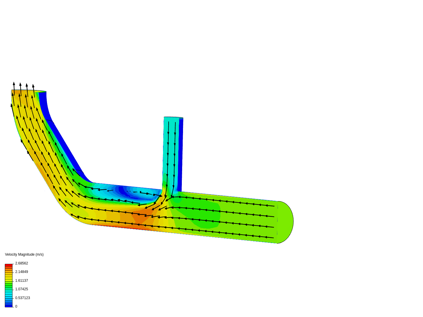 Pipe CFD image