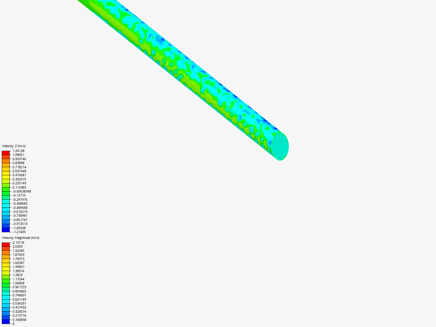 laminar flow in a pipe image