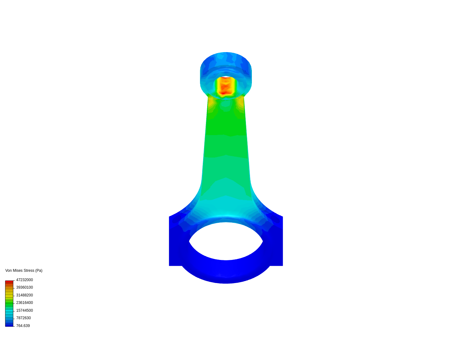 Tutorial 1: Connecting rod stress analysis image