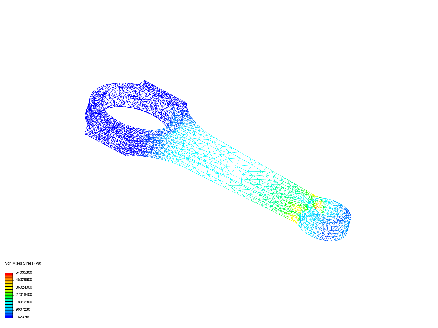 Tutorial 1: Connecting rod stress analysis image