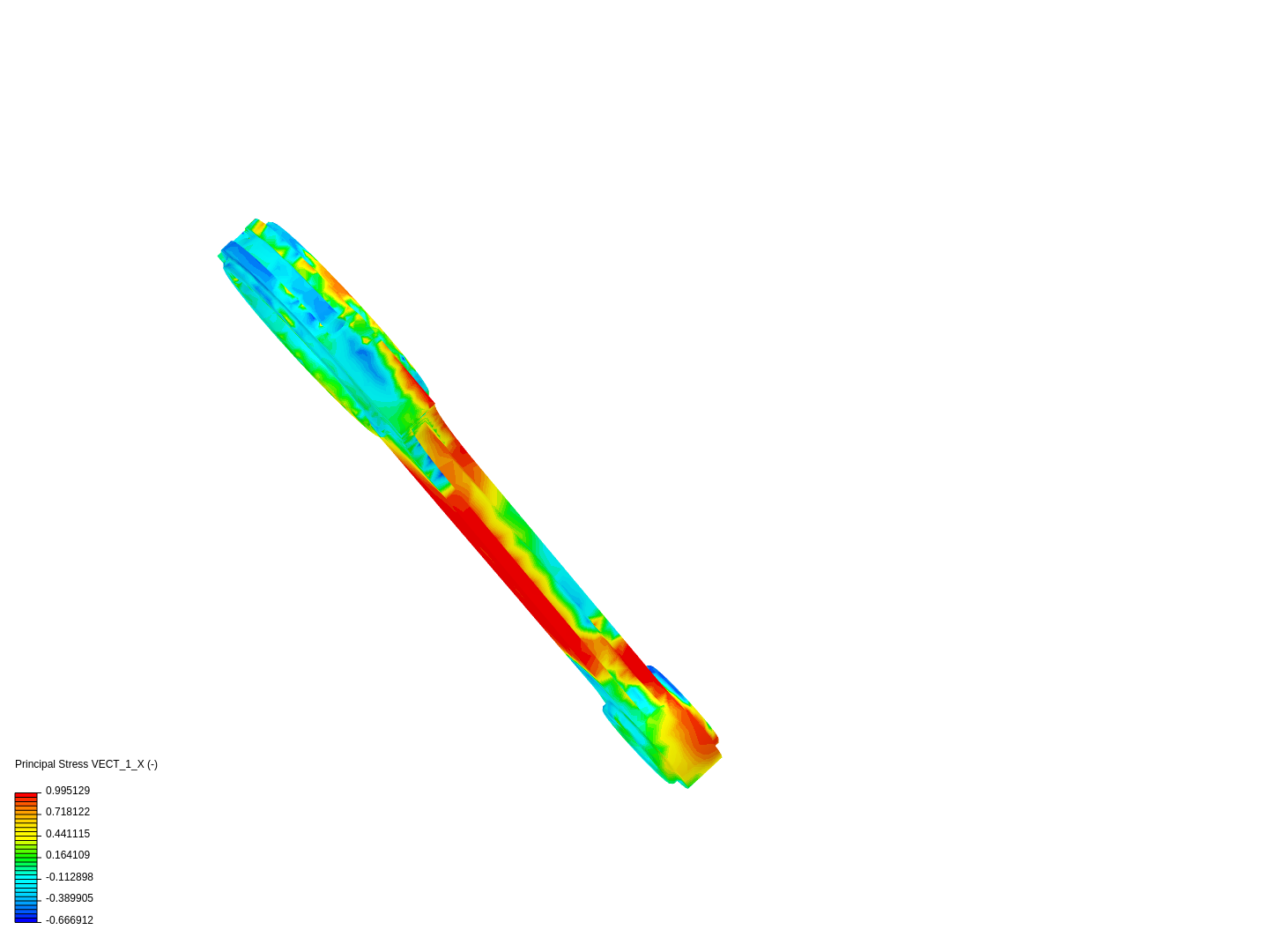 Tutorial 1: Connecting rod stress analysis image