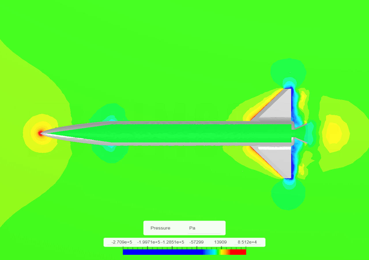 Rocket CFD by scout_raptor | SimScale