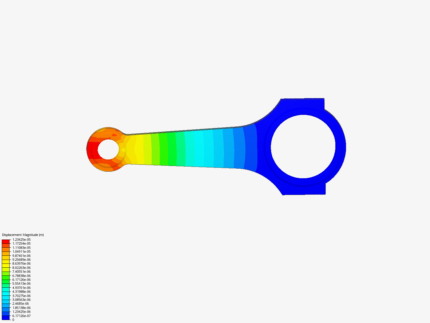 Tutorial 1: Connecting rod stress analysis image