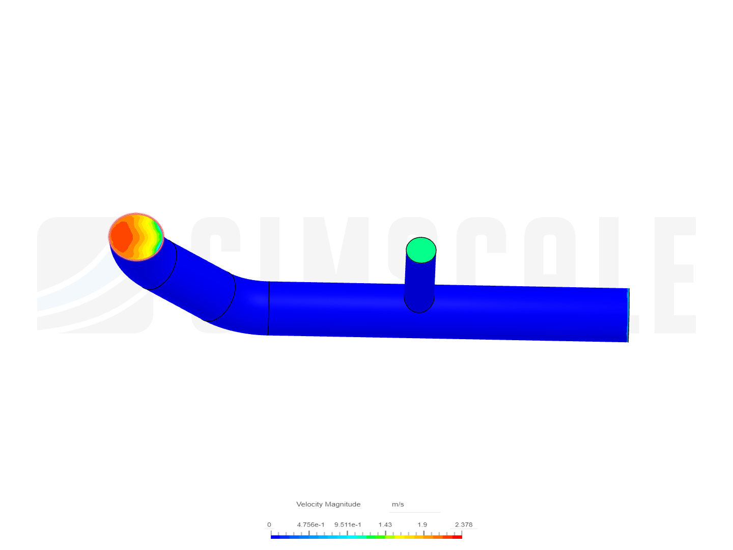 Tutorial: Pipe junction flow image