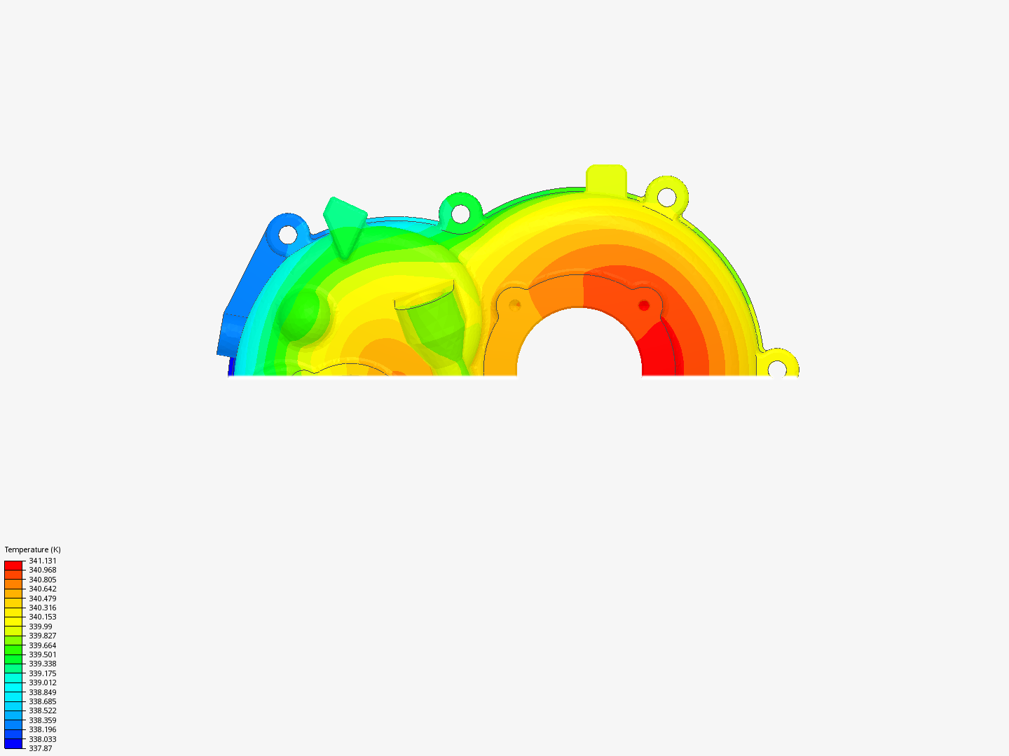 Tutorial: Thermal Analysis of a Differential Casing image