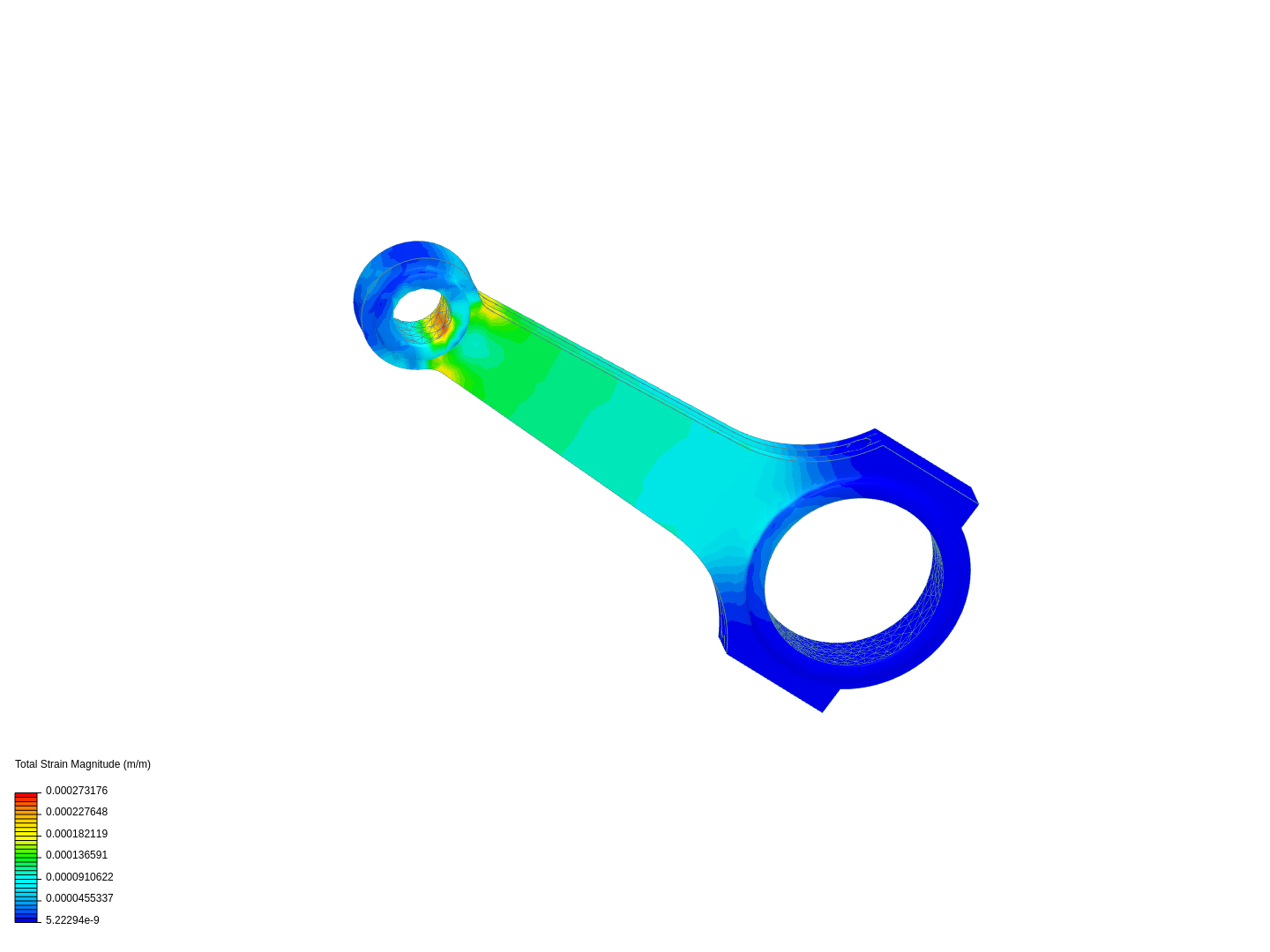 Tutorial 1: Connecting rod stress analysis image