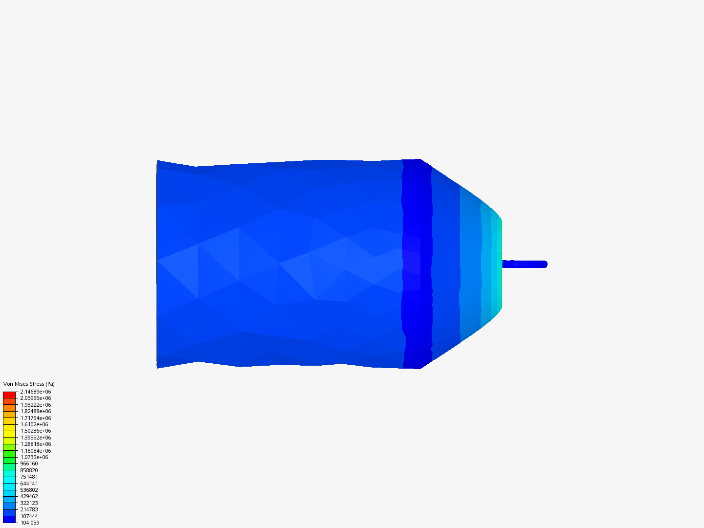 Tutorial - Linear static analysis of a crane - Copy image