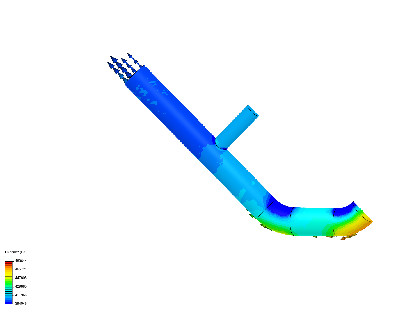 Tutorial 2: Pipe junction flow image