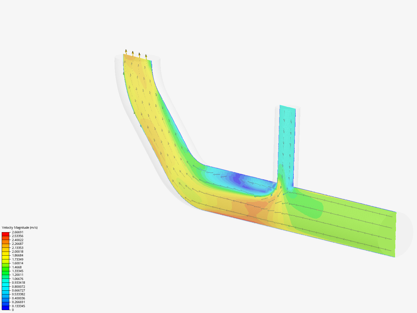 Tutorial 2: Pipe junction flow image