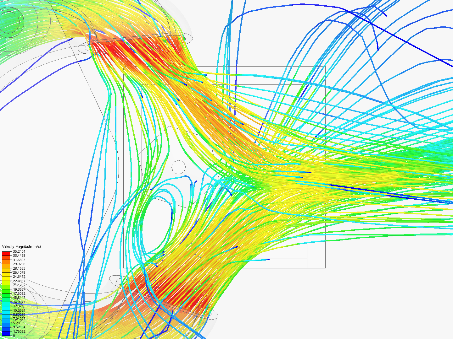 Duct with spiral flow image