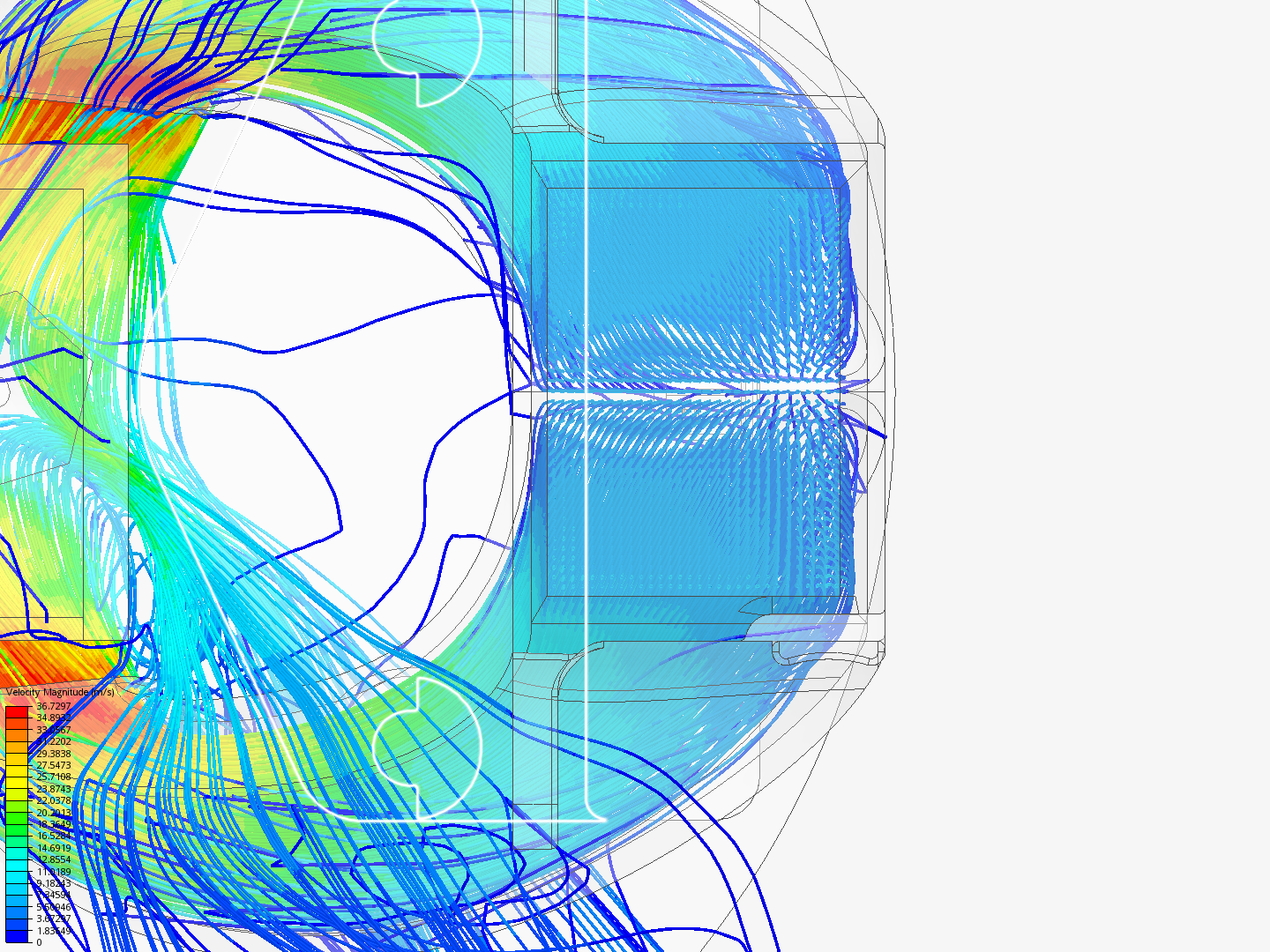 Head-On flow image