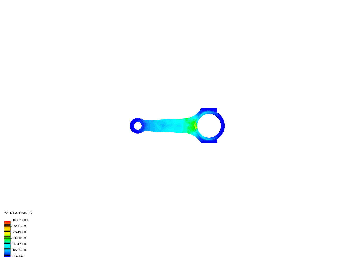 Tutorial 1: Connecting rod stress analysis image