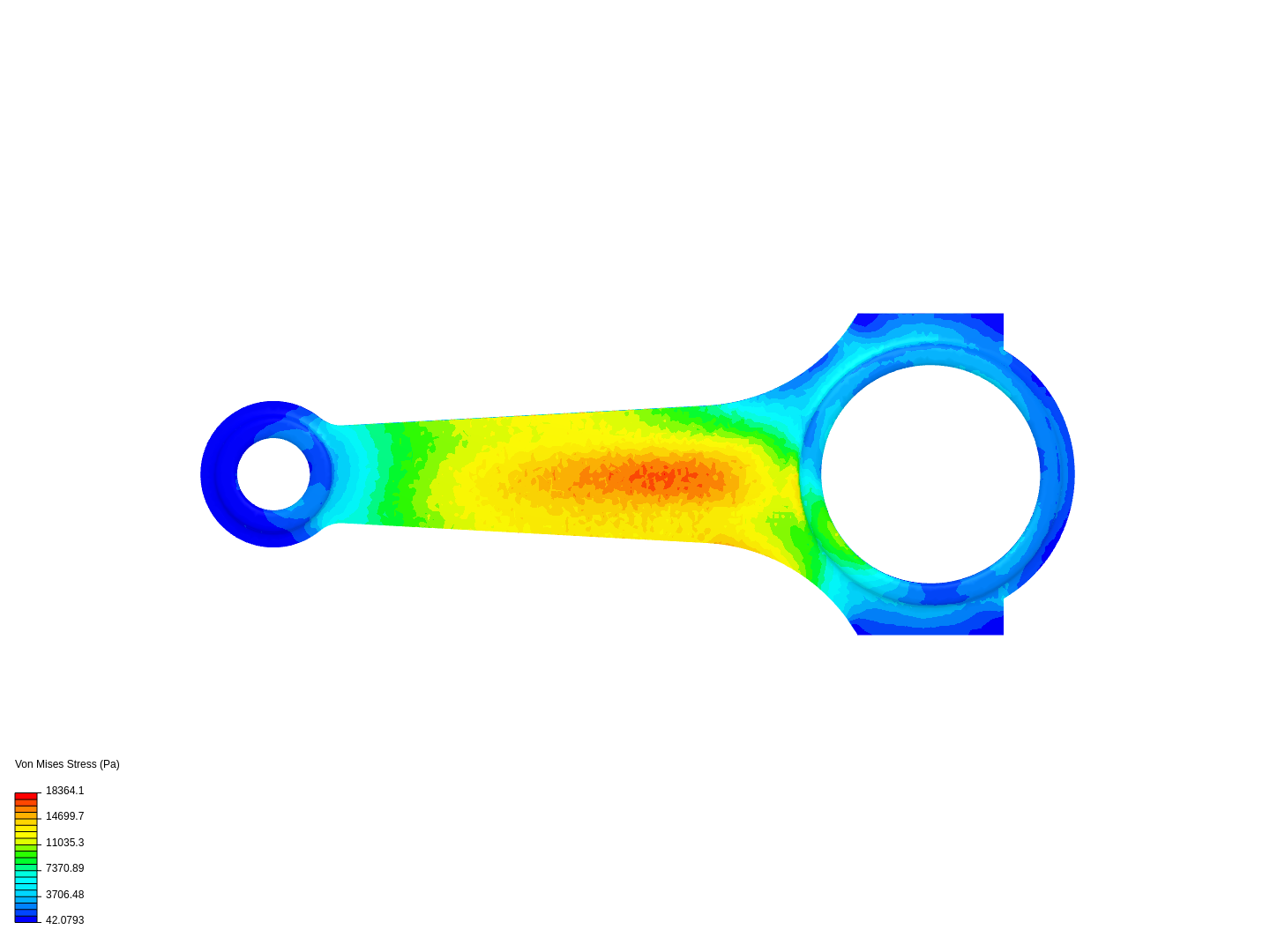 Tutorial 1: Connecting rod stress analysis image