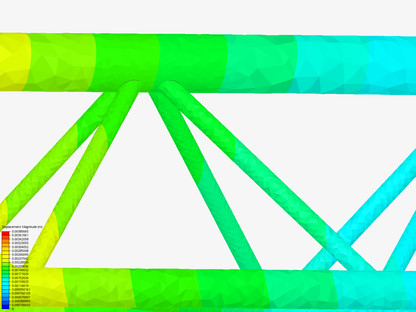 Tutorial - Linear static analysis of a crane image