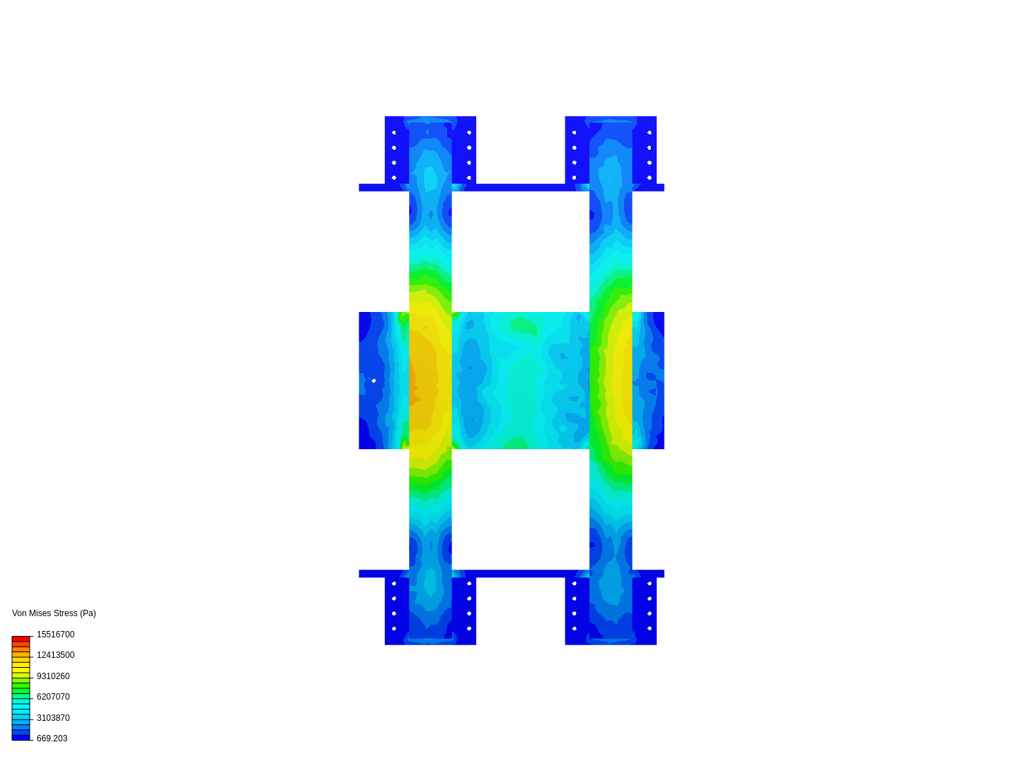 Side braces 1.4 FEA image