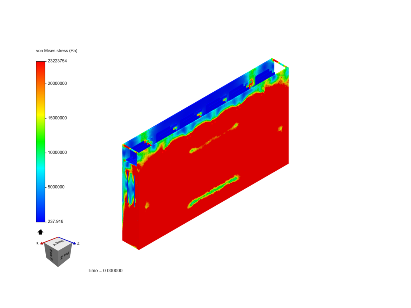 module front face fea image