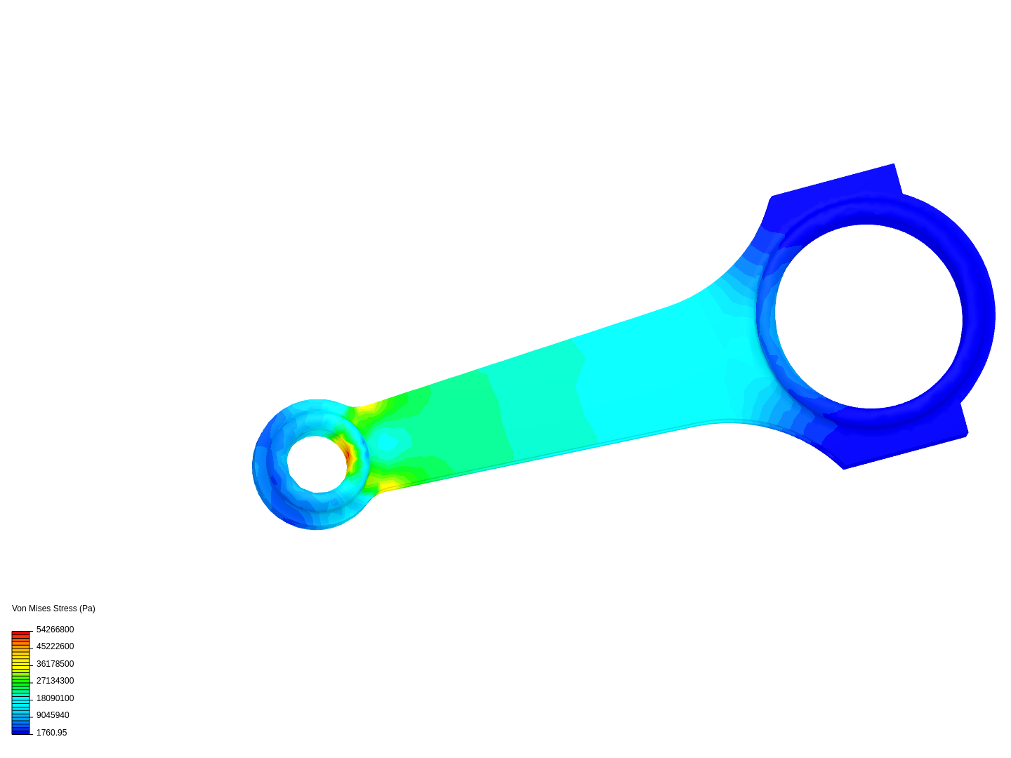 Tutorial 1: Connecting rod stress analysis image