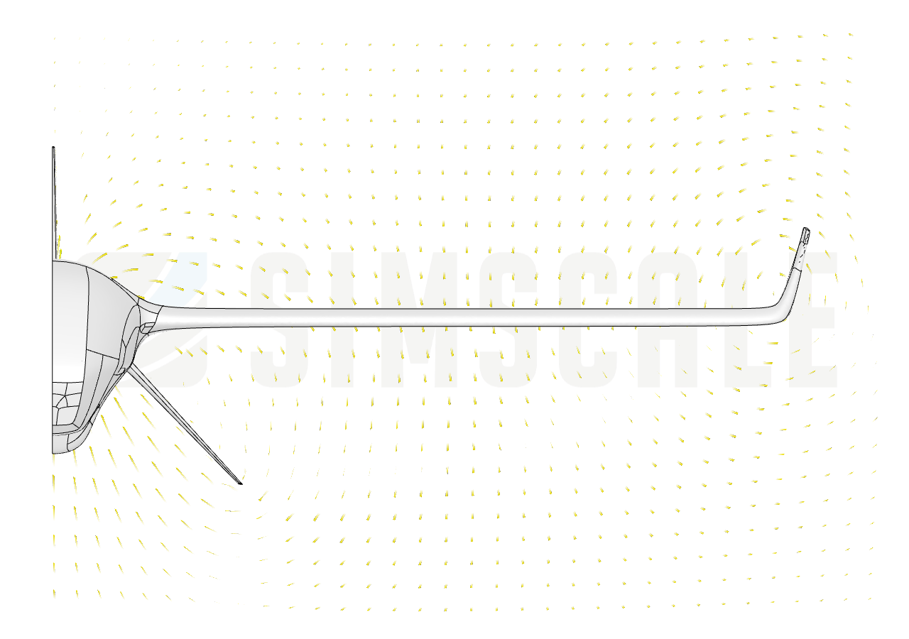 UAV airflow test image