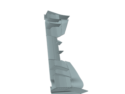 Air Flow Around A Frontwing By Simscale SimScale