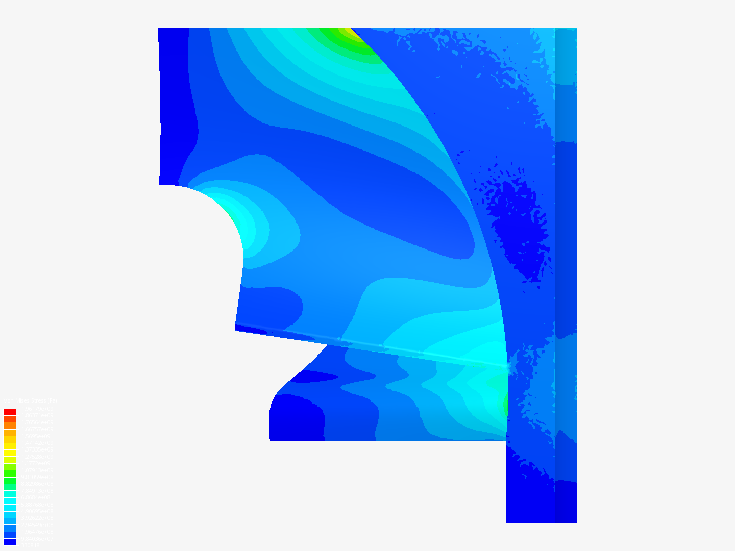 Cyclic Symmetric Rotor Under Centrifugal Force image