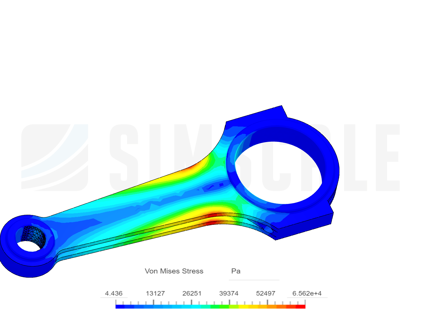 Tutorial 1: Connecting rod stress analysis image