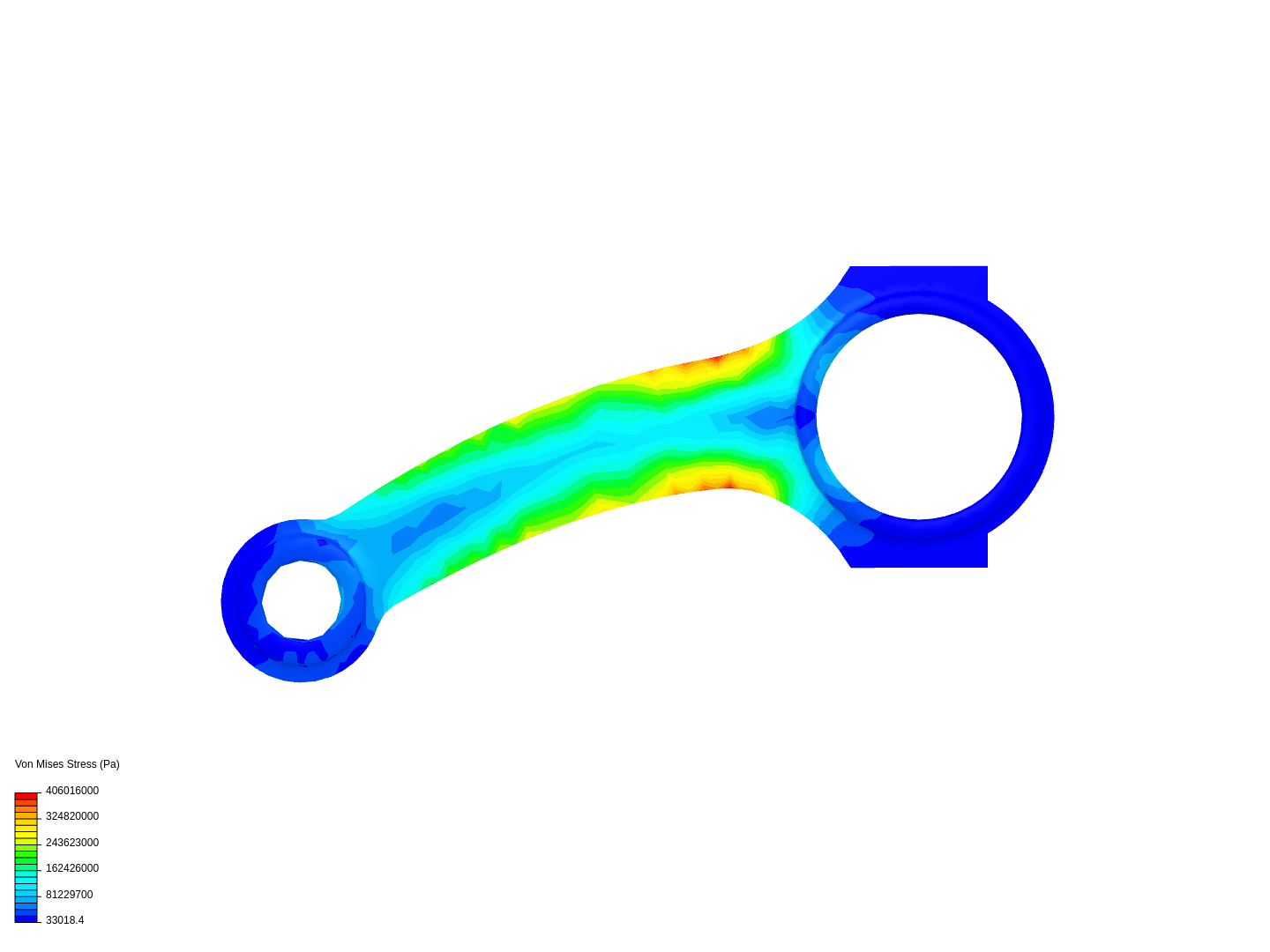 Tutorial 1: Connecting rod stress analysis image