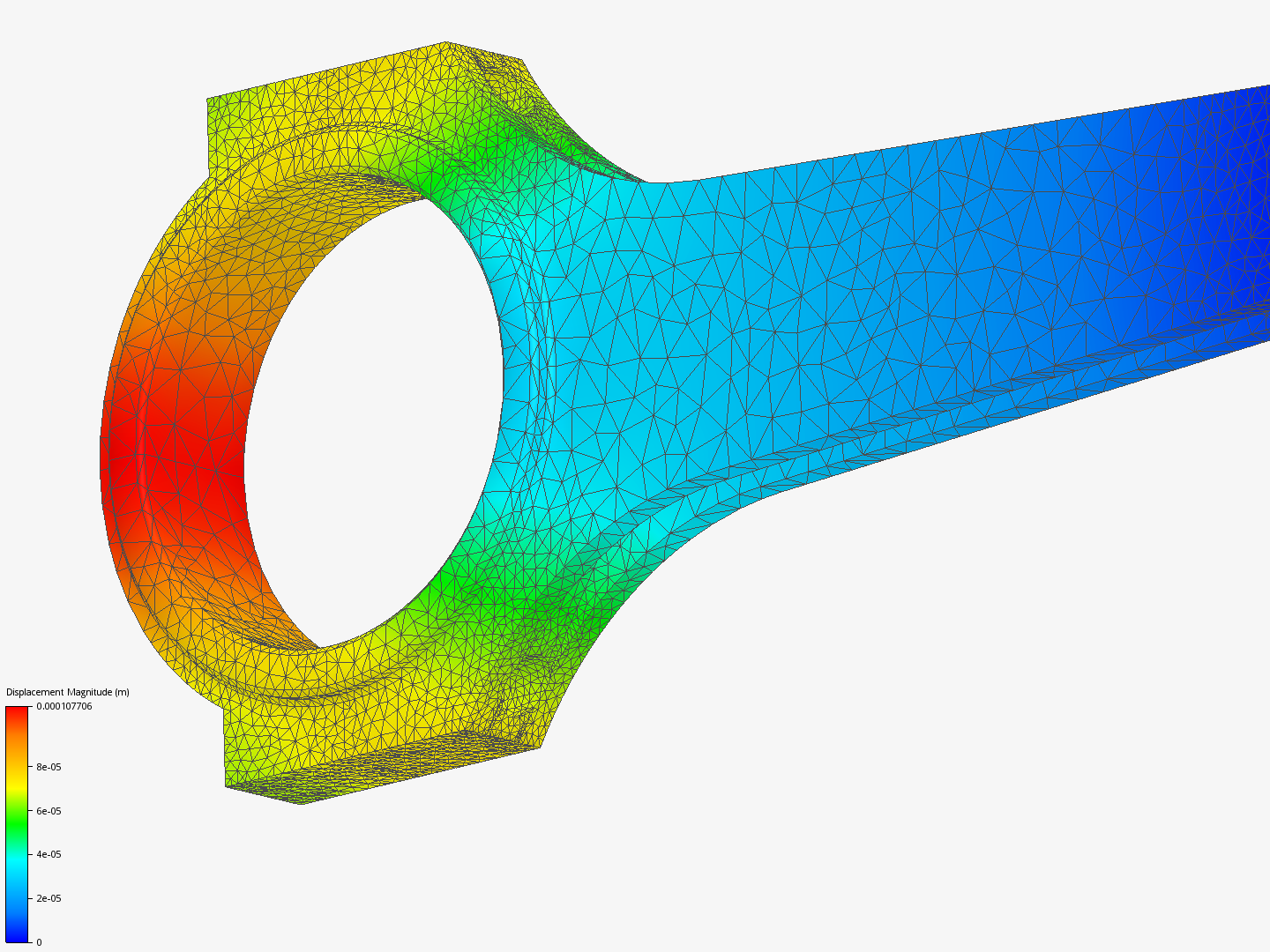 Tutorial 1: Connecting rod stress analysis image