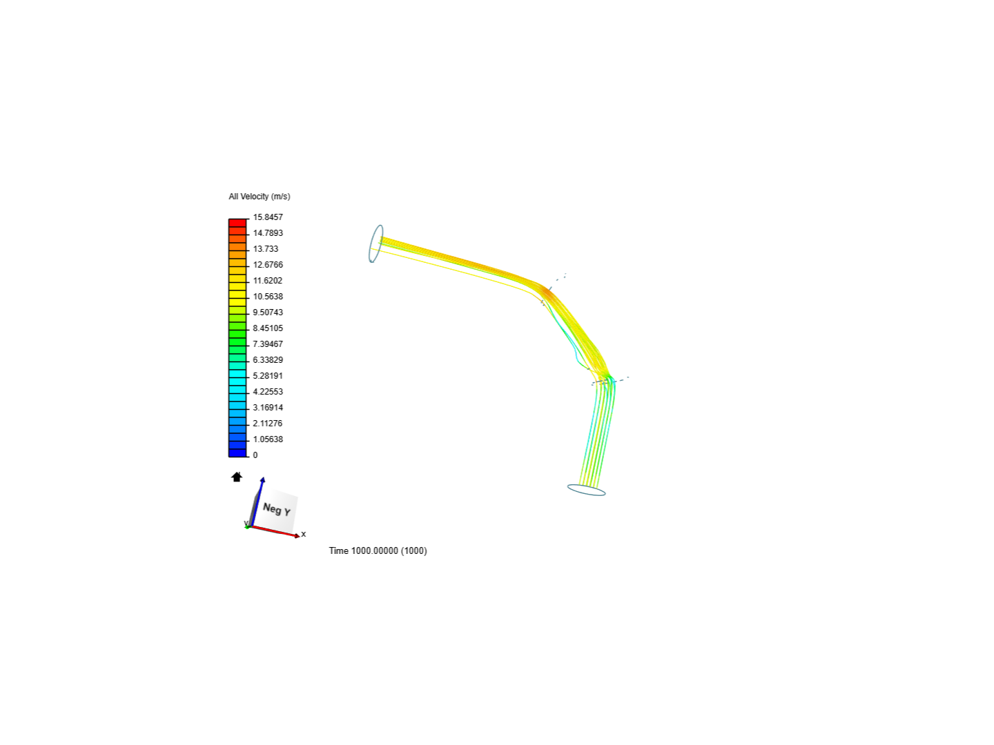 pipe duct with 45 degrees image