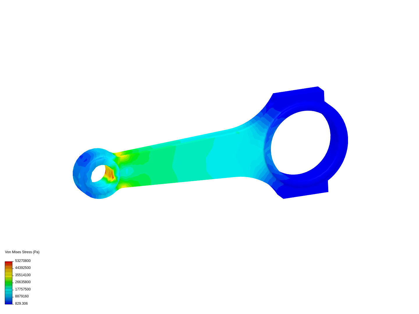 Tutorial 1: Connecting rod stress analysis image