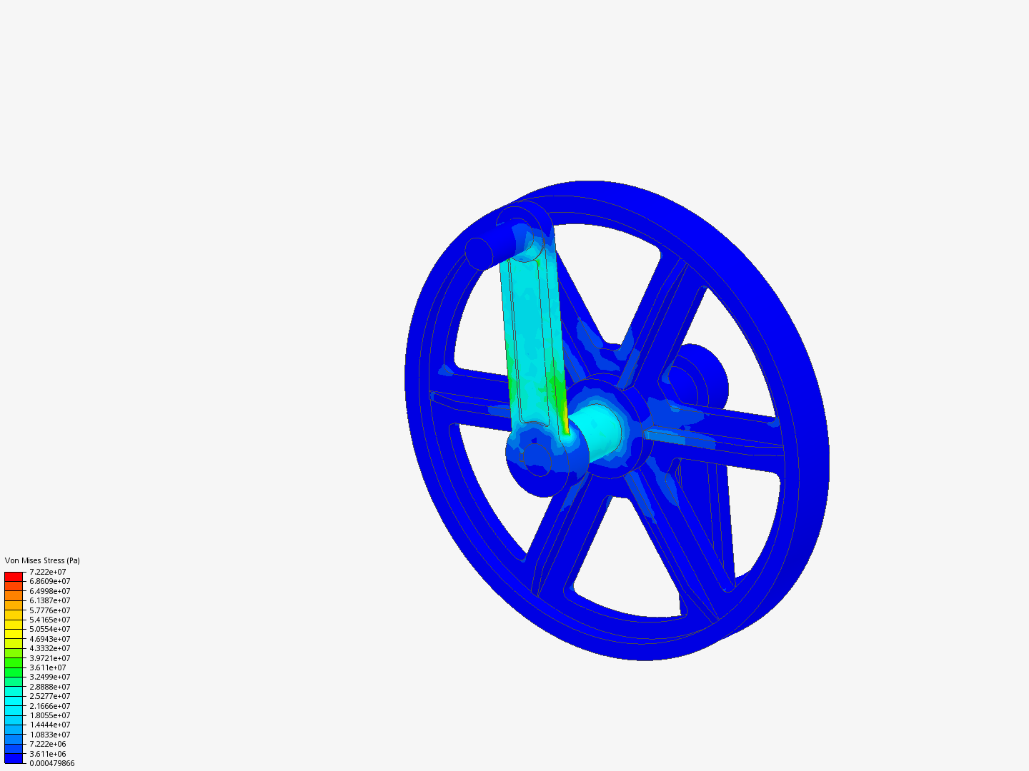 Simulation of a Crank Assembly - Copy image