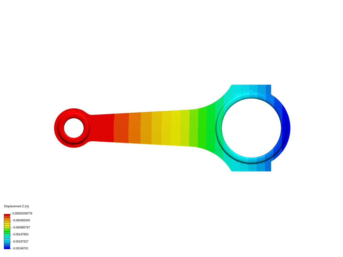 Tutorial 1: Connecting rod stress analysis image