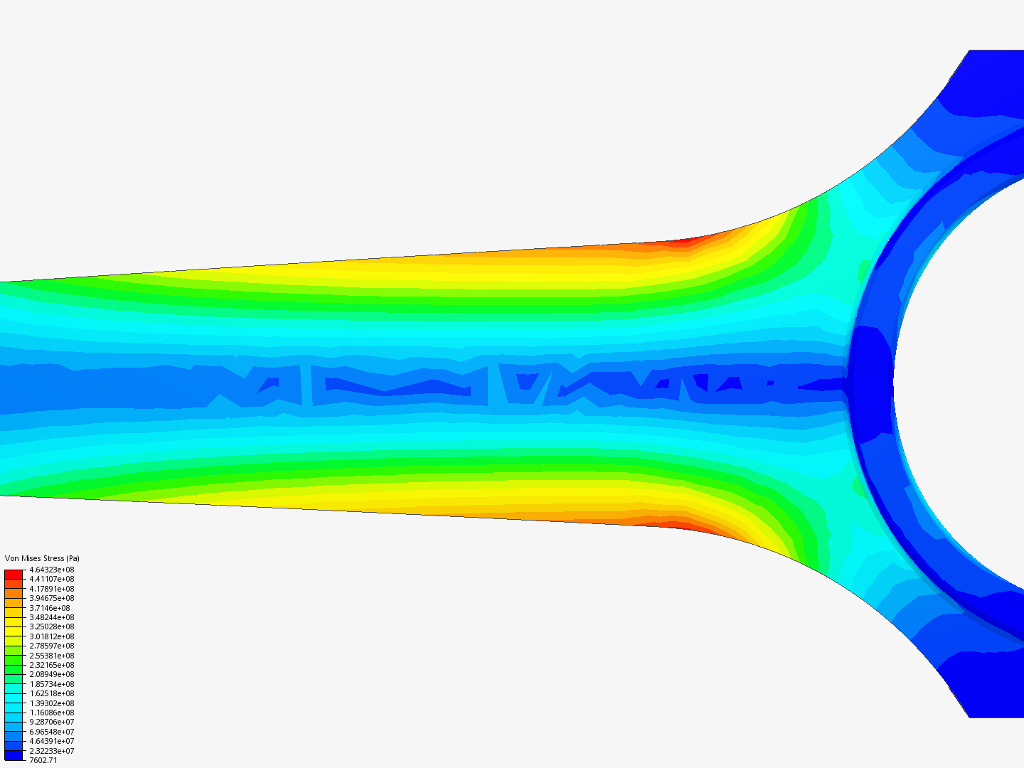 Tutorial 1: Connecting rod stress analysis image