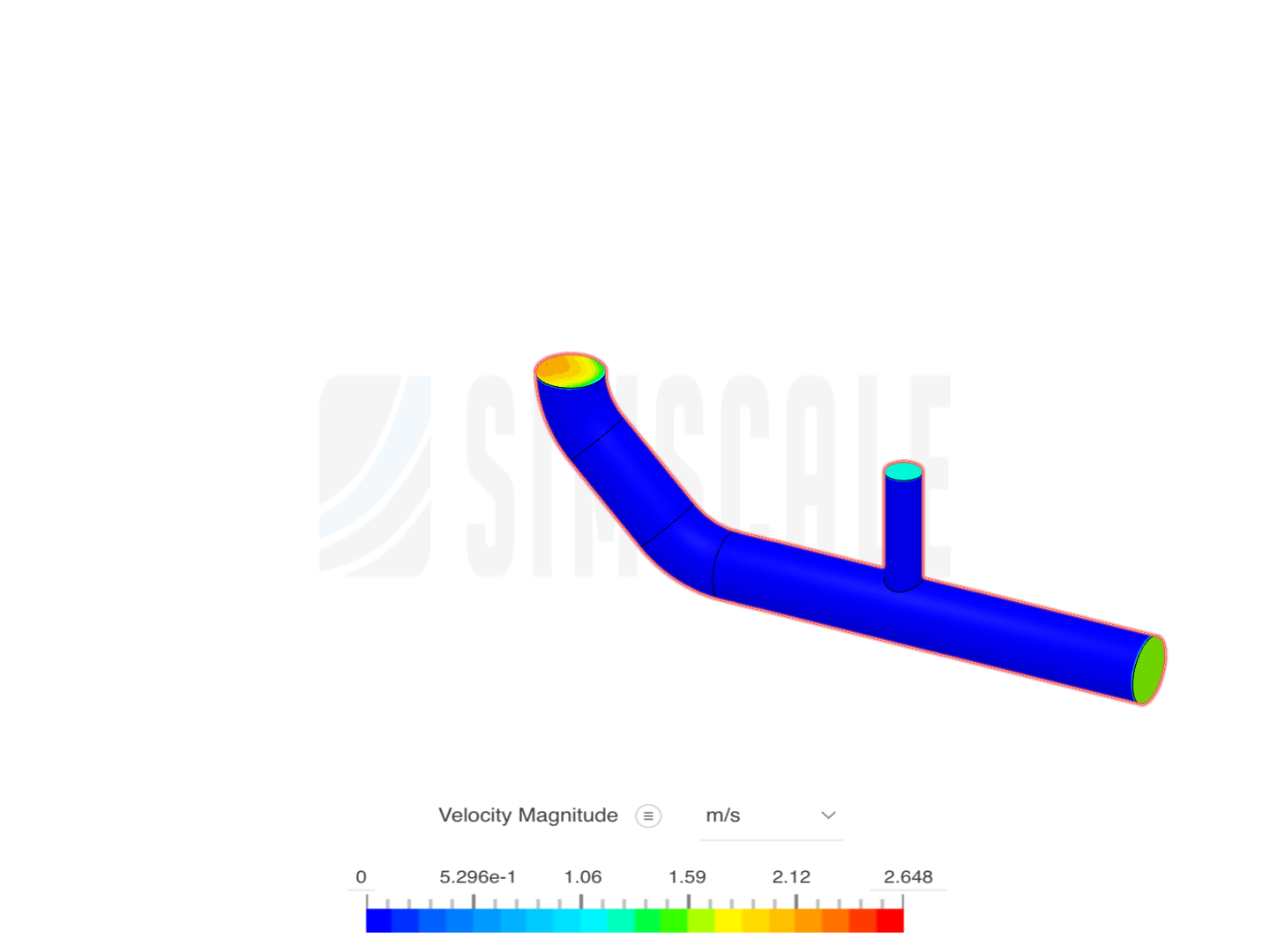 Tutorial 2: Pipe junction flow image